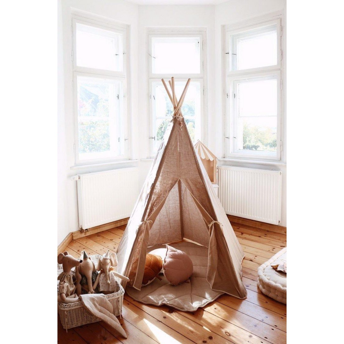 Tipitält i Natural Linen