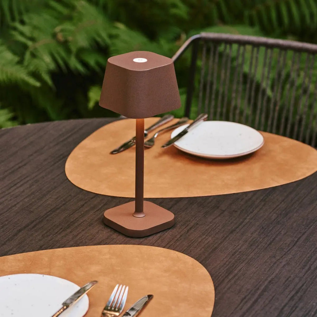 Ava Mockabrun Sladdlös Bordslampa