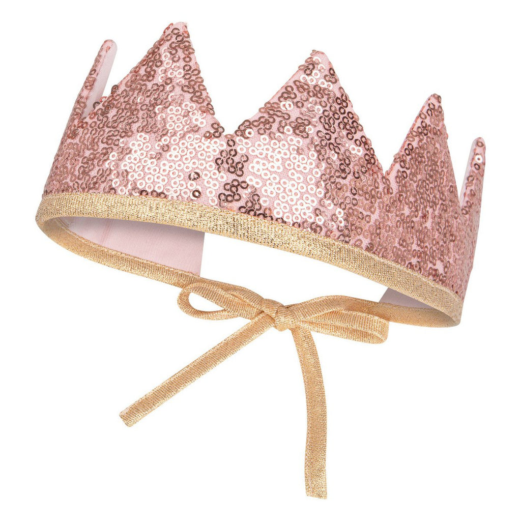 Prinsessset med Krona & Trollstav, Rosa Paljetter
