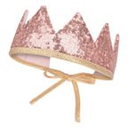 Prinsessset med Krona & Trollstav, Rosa Paljetter