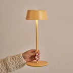Bordslampa i Trä Hugo Bärnstensgul