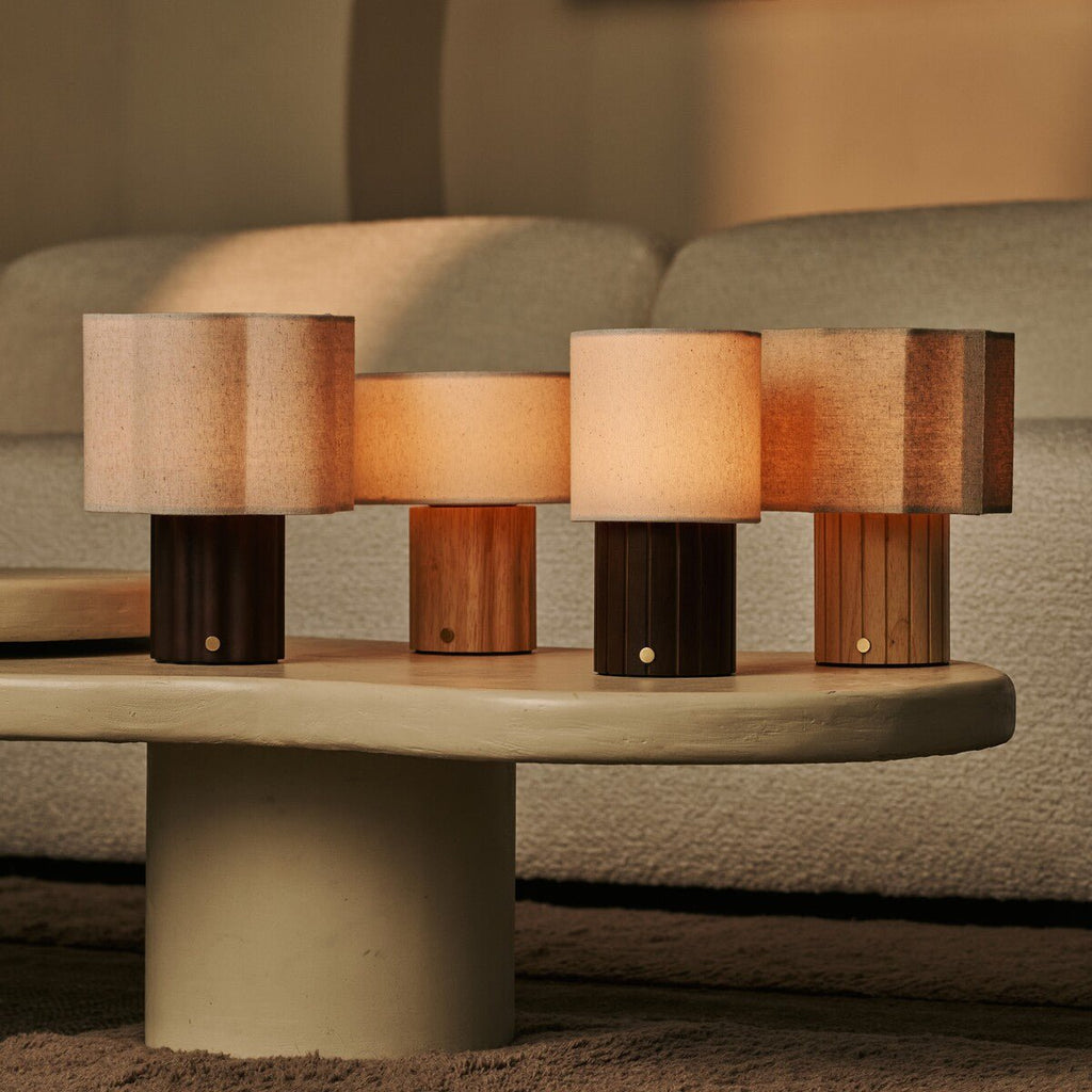 Eloïsa Mörkbrun Uppladdningsbar Bordslampa – Nordic Collection