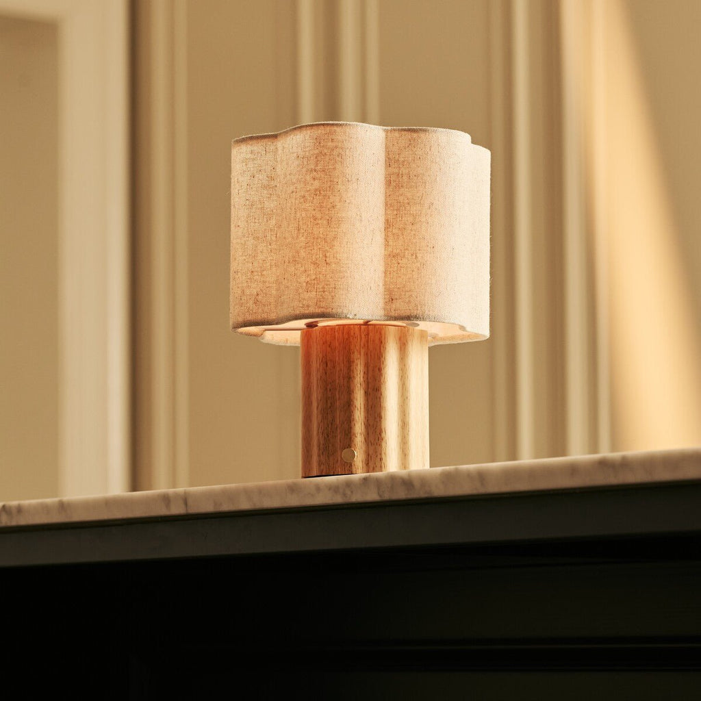 Yalisa Ljusbrun Uppladdningsbar Bordslampa – Nordic Collection