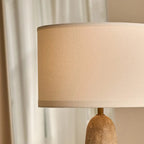 Bordslampa i Travertin Isla