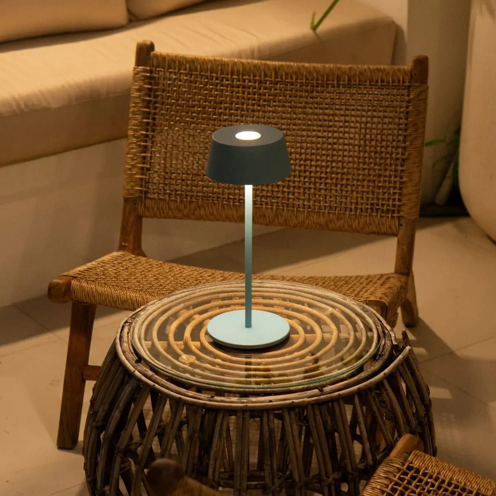 Hugo Amsterdam Blå Sladdlös Bordslampa