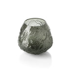 Earth Crater-vasen i Svart, Large – Glas
