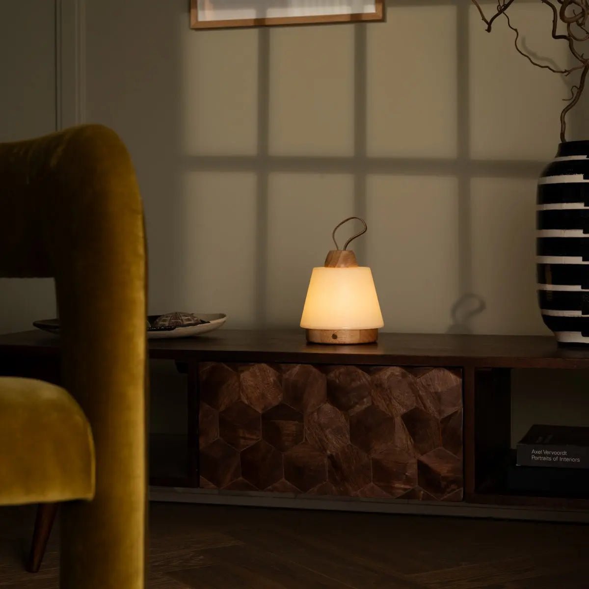 Liv Ljusbrun Uppladdningsbar Lampa
