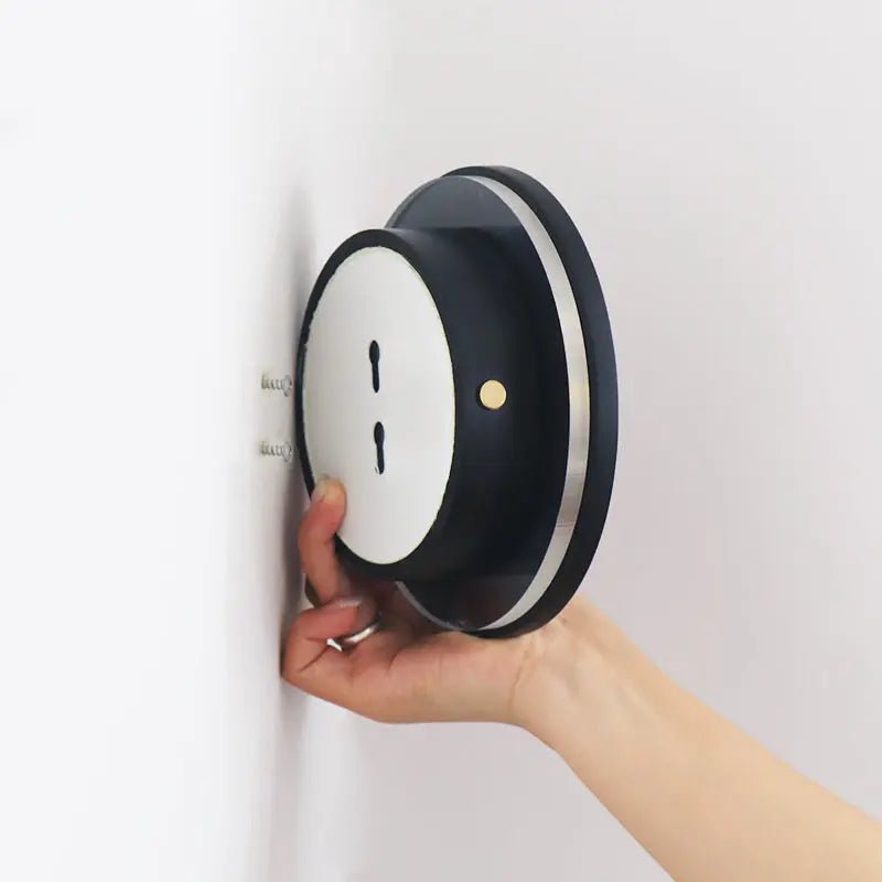 Lou Svart Sladdlös Vägglampa