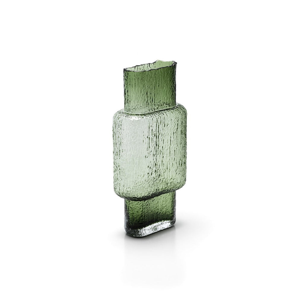 Vintage Vert-vasen i Grönt, Large – Återvunnet Glas