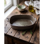 Comporta Ugnsform i Grönt, Medium – Stengods