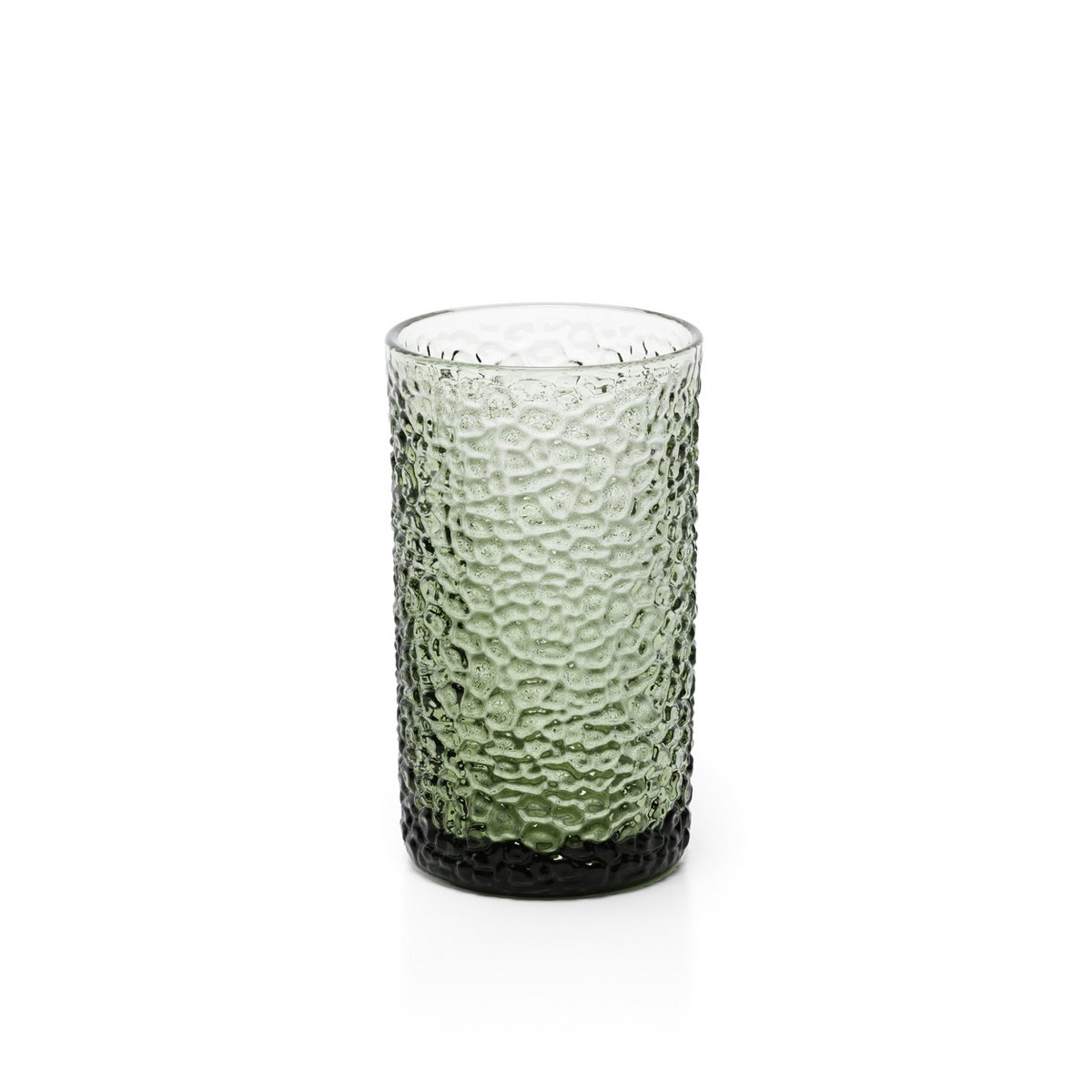Green Pebble Highballglas, Grönt