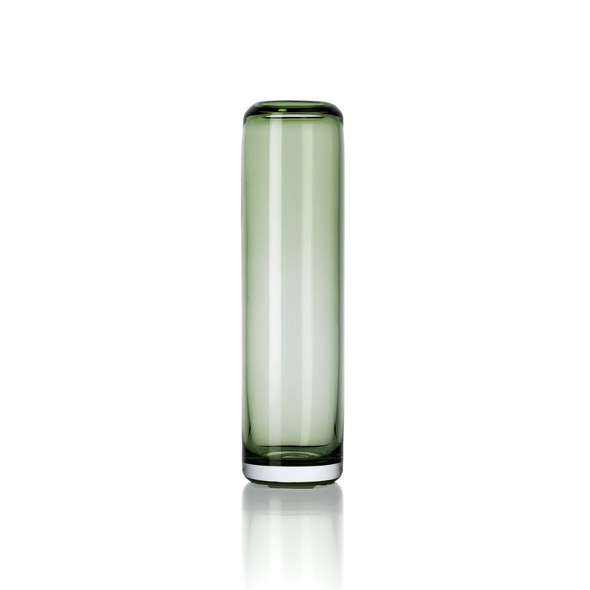 Tall Vert-vasen i Grönt – Återvunnet Glas