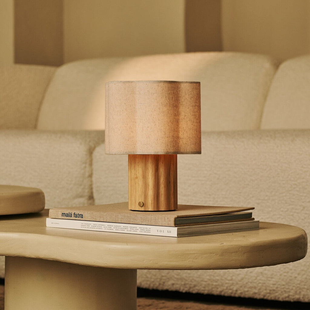 Yalisa Ljusbrun Uppladdningsbar Bordslampa – Nordic Collection