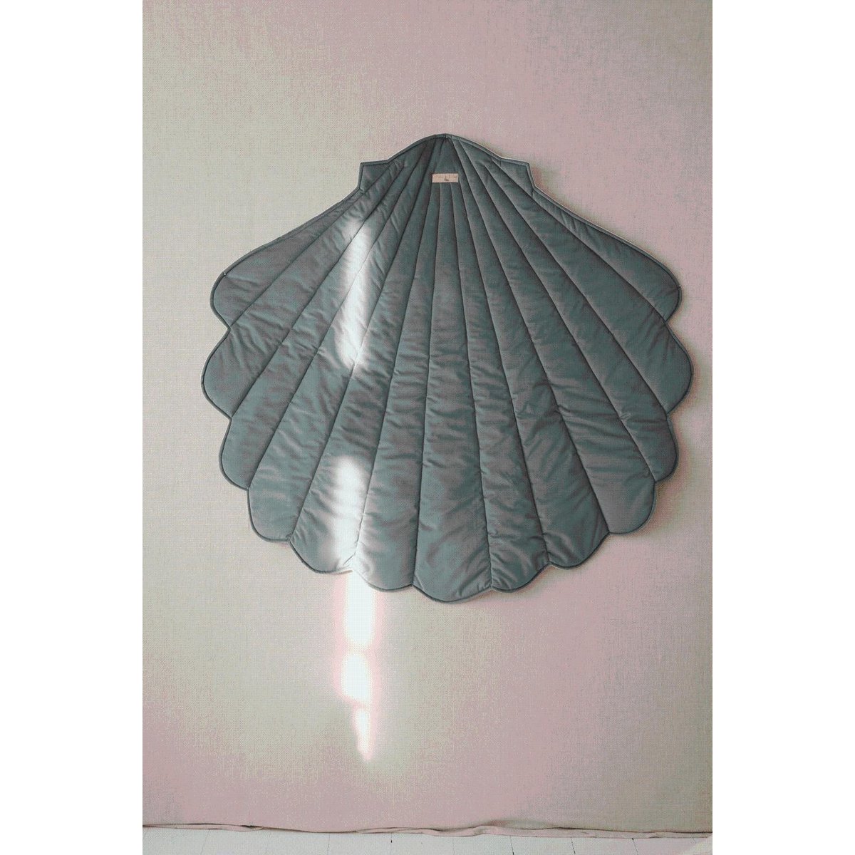 Snäckmatta i Sammet, Grey Mint
