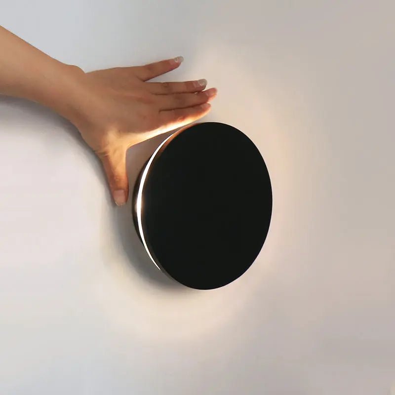 Lou Svart Sladdlös Vägglampa