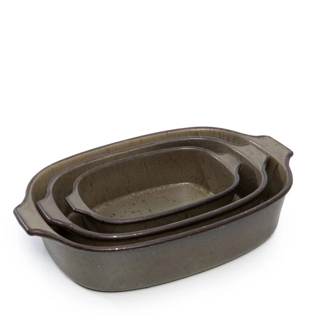 Comporta Ugnsform i Grönt, Medium – Stengods