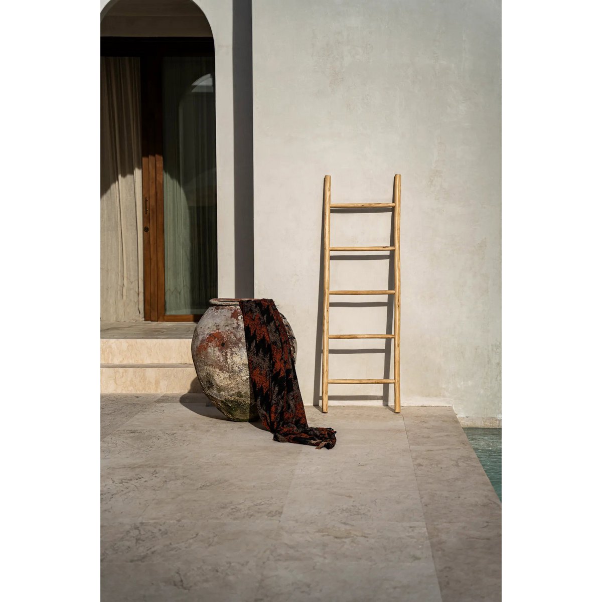 Tulum-stegen i Natur, 165 cm – Trä