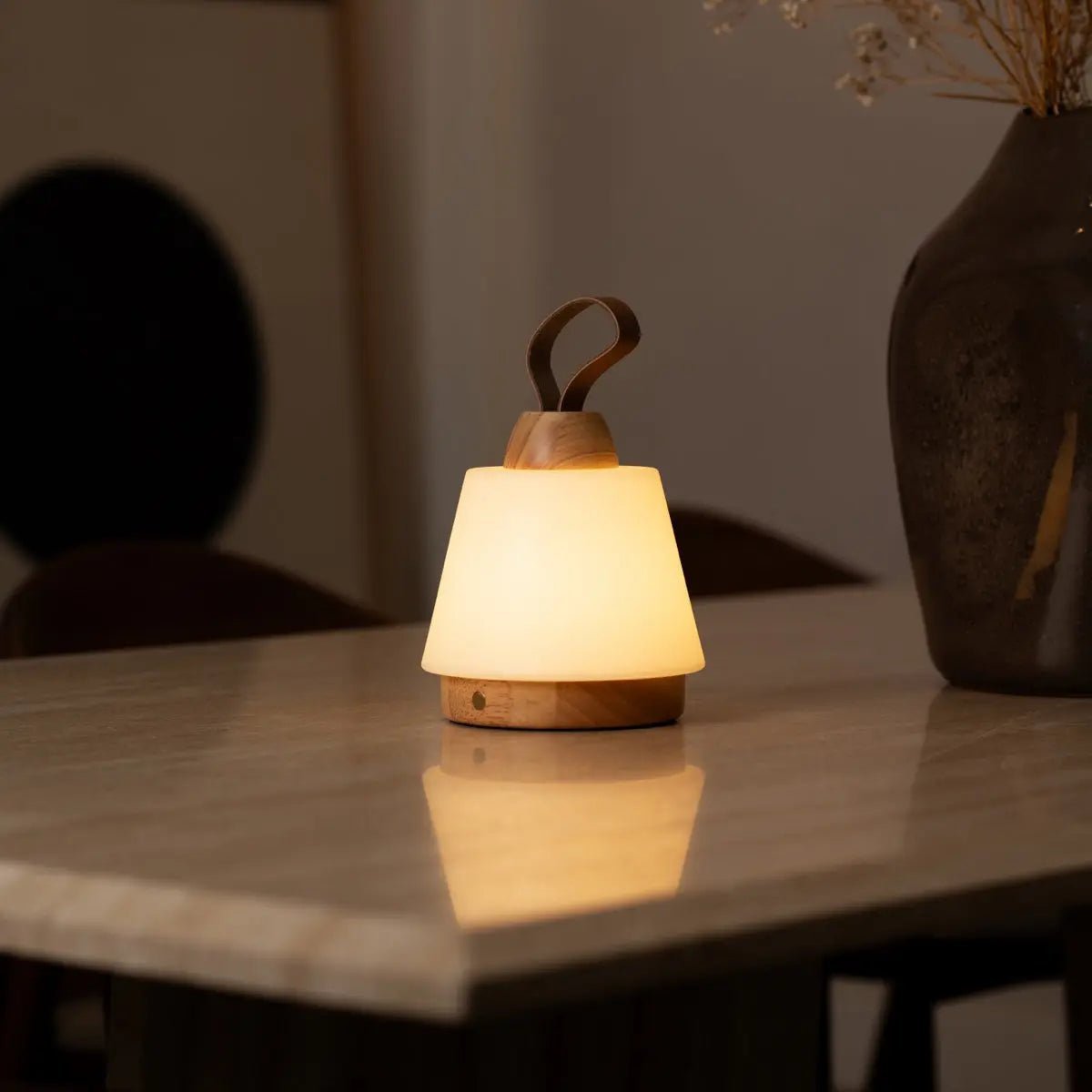 Liv Ljusbrun Uppladdningsbar Lampa