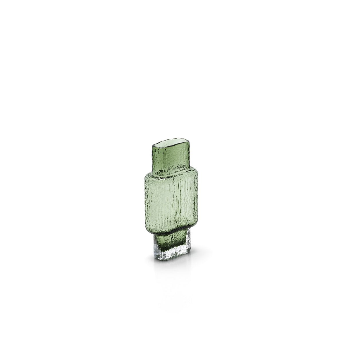 Vintage Vert-vasen i Grönt, Medium – Återvunnet Glas
