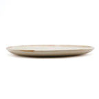 Cascais mattallrik i stengods, vit – 28 cm