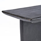 Obsidian soffbord i mangoträ, svart