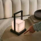 Nola Alabaster Sladdlös Bordslampa