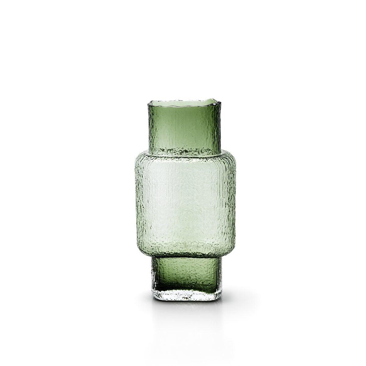 Vintage Vert-vasen i Grönt, Large – Återvunnet Glas