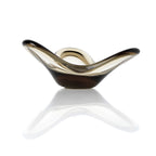 Liquid Form Ljushållare, Smoke – Glas