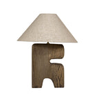 L’Objet bordslampa i trä, brun – L
