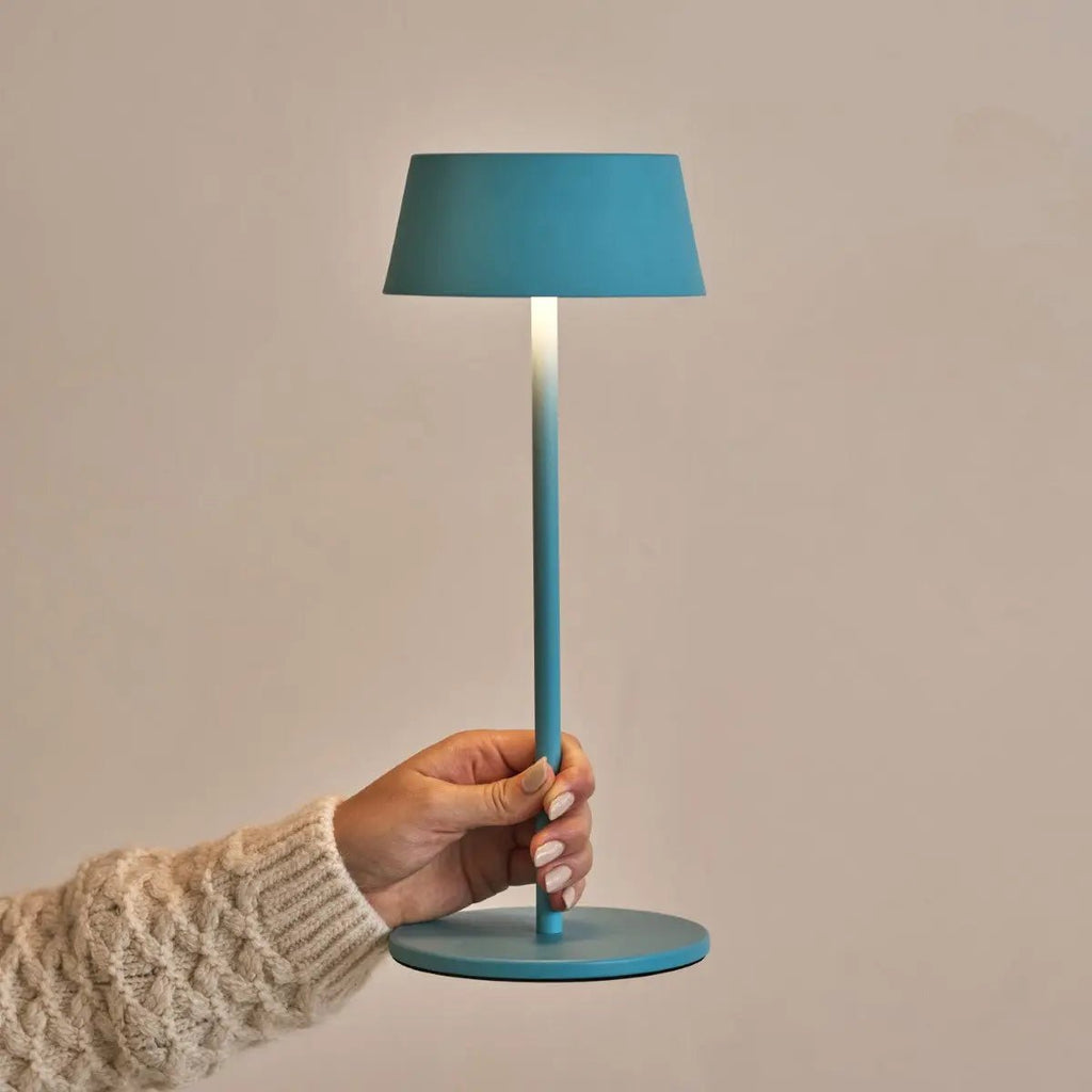 Hugo Amsterdam Blå Sladdlös Bordslampa