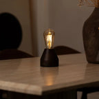 Zavi Mörkbrun Uppladdningsbar Bordslampa