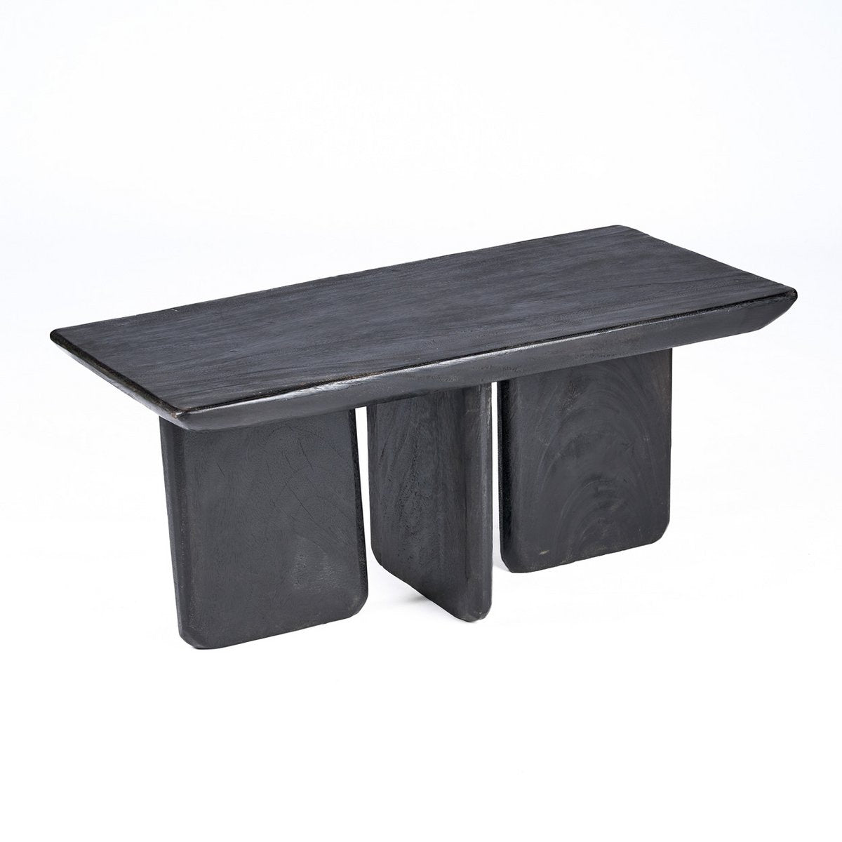 Obsidian soffbord i mangoträ, svart