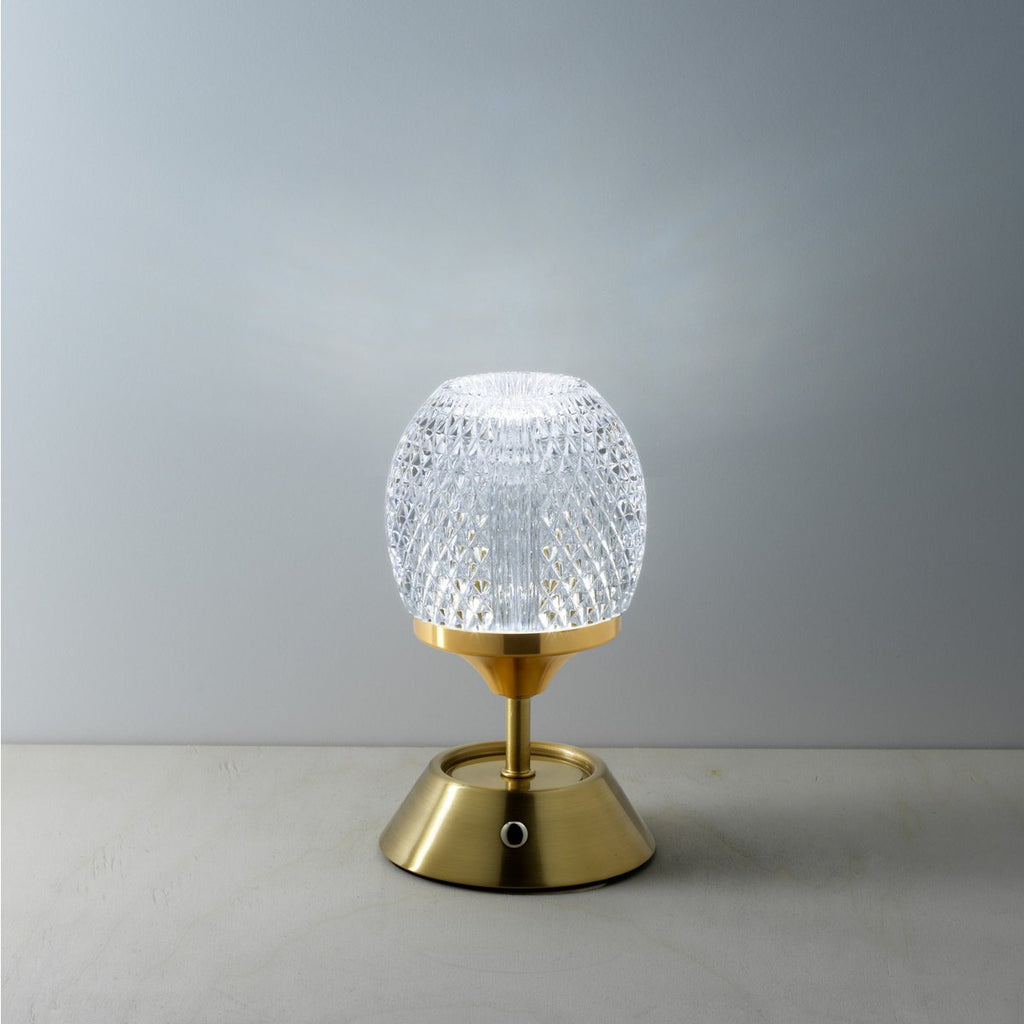 Glow Sinatra sladdlös LED-bordslampa i järn