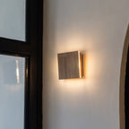 Vägglampa i Trä Lane Ljusbrun