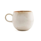 Cascais mugg i stengods, vit – M
