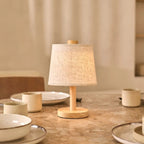 Rover Ljusbrun Trälampa, Uppladdningsbar