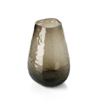 Organic Shape-vasen i Brunt, Medium – Återvunnet Glas