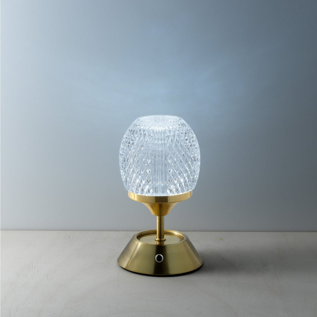 Glow Sinatra sladdlös LED-bordslampa i järn