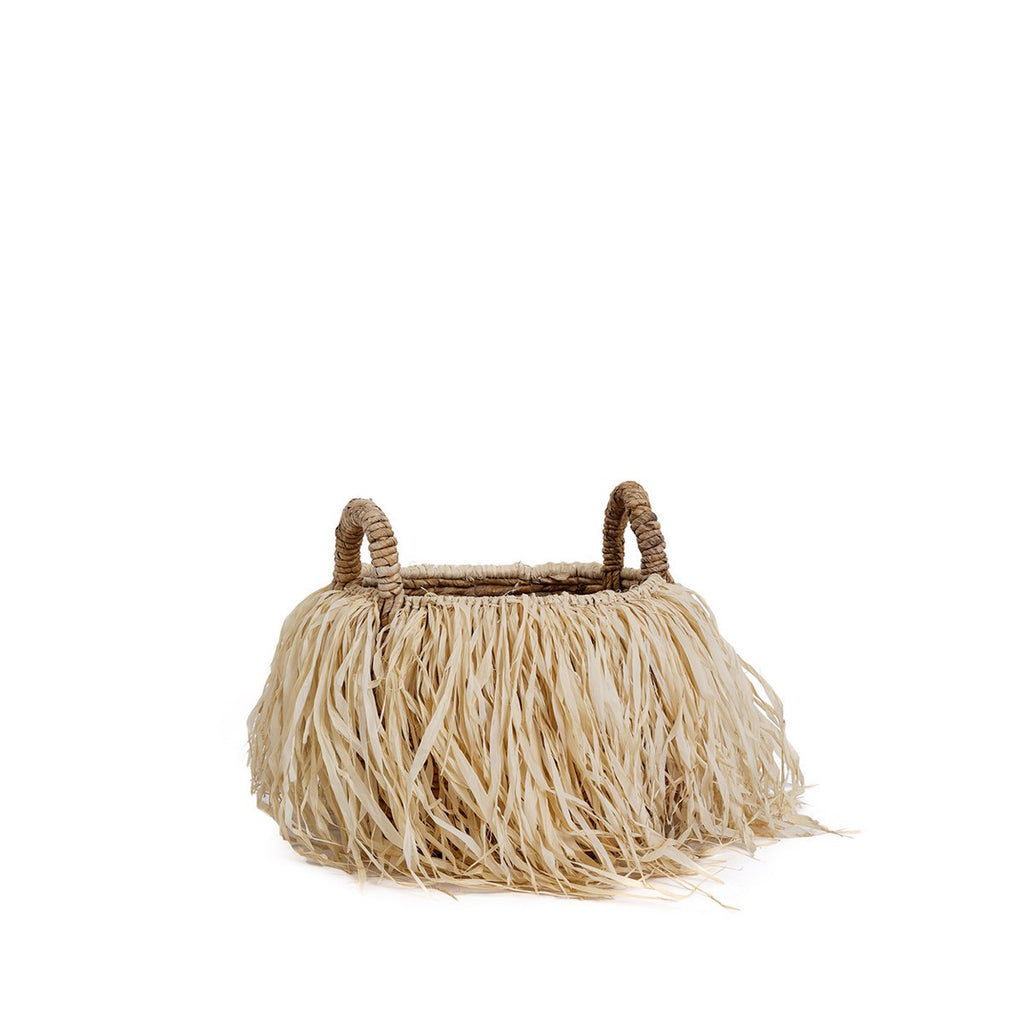 Raffia-korgen, Medium – Handvävd i Raffia