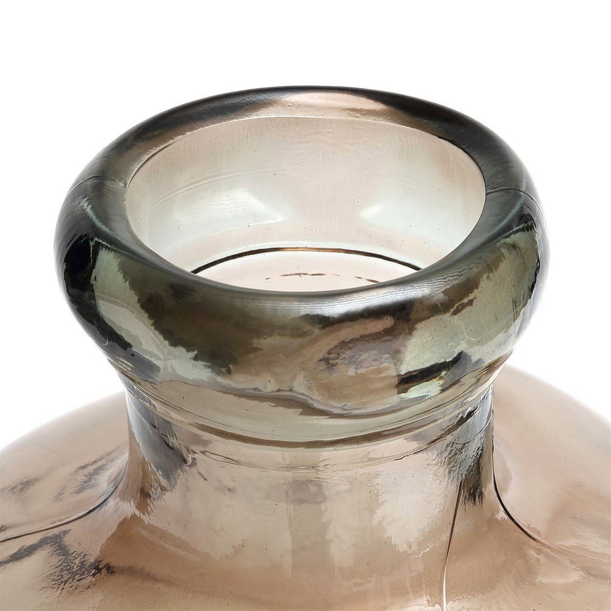 Bolai-vasen i Beige, Large – Återvunnet Glas