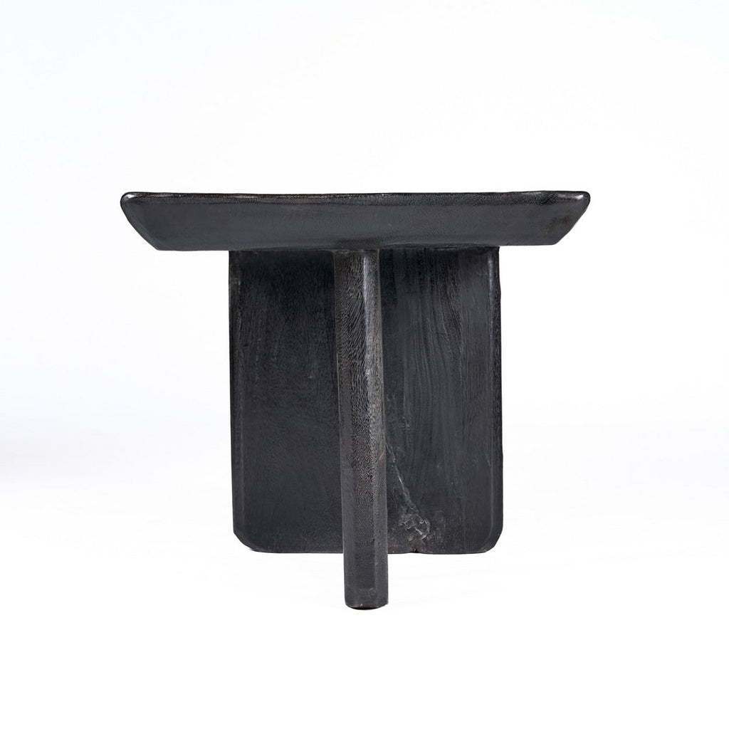 Obsidian soffbord i mangoträ, svart