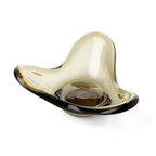 Liquid Form Ljushållare, Smoke – Glas