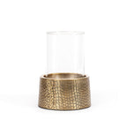 Croco Ljushållare i Mässing med Glas, Large