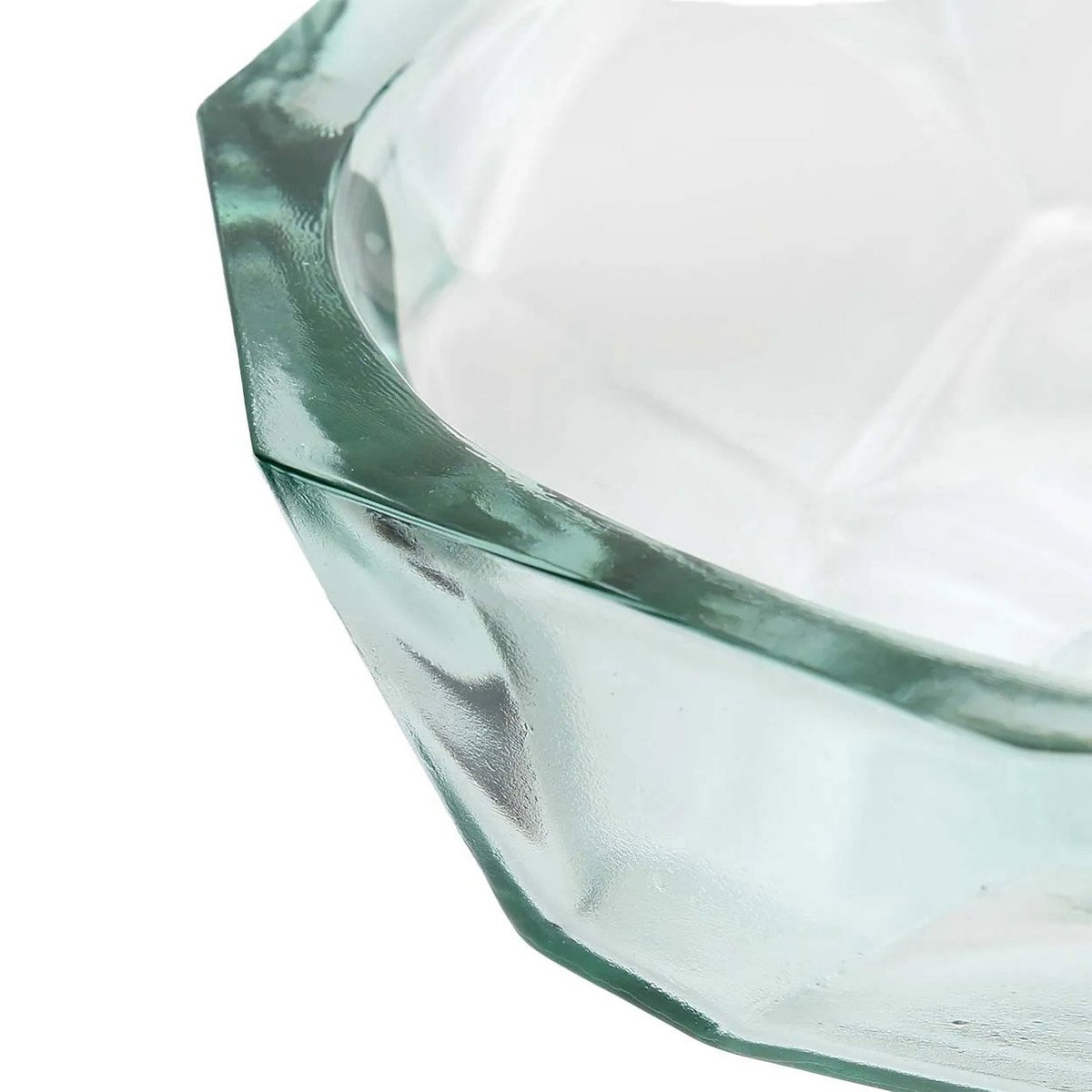Origami-skålen i Blått, Medium – Glas