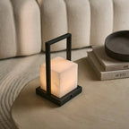 Nola Alabaster Sladdlös Bordslampa