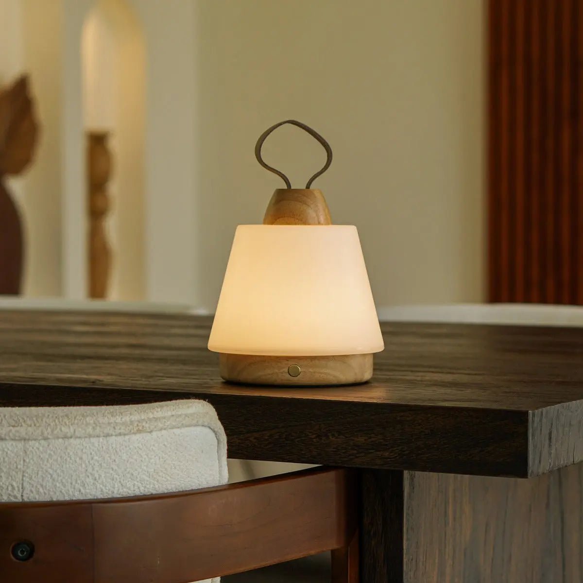 Liv Ljusbrun Uppladdningsbar Lampa