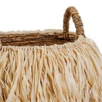 Raffia-korgen, Medium – Handvävd i Raffia