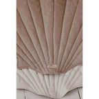 Snäckmatta i Linne, Powder Pink