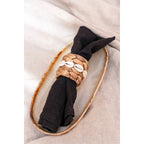 Cascais ovalt fat i stengods, vit – M