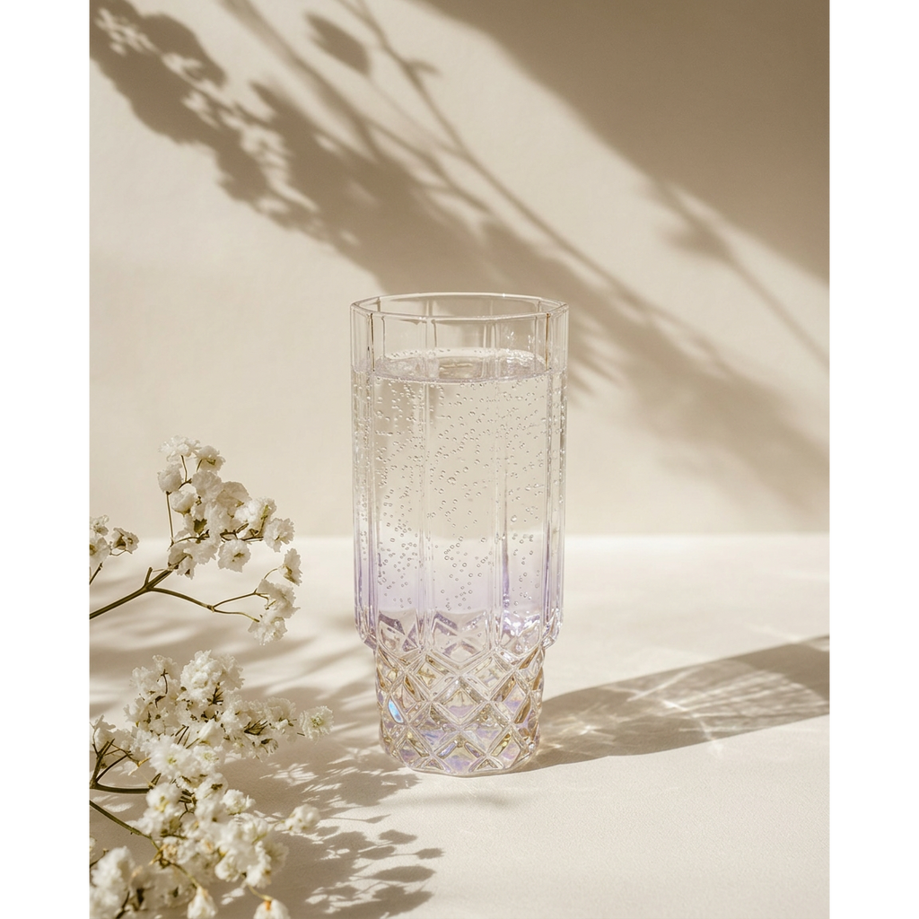 Pink Blush Highballglas, Rosa